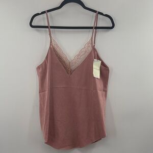 3For$20 Eesome Dusty Rose Lace Cami size: Small